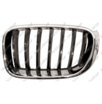 Rejilla Izquierda-Cromada/Negra - Mod. Basis Bmw X3 2014-&gt;