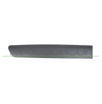 MOLDURA PUERTA TRASERA DERECHA NEGRA-LISA