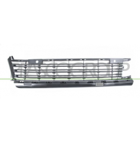 REJILLA INFERIOR PARAGOLPES DELANTERO-NEGRA-CON AGUJEROS SENSORES APARCAMIENTO