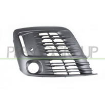 REJILLA DERECHA PARAGOLPES-NEGRA-CON AGUJEROS SENSORES