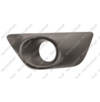 Rejilla Izquierda Paragolpes Granulada Negra Con Agujero Antiniebla