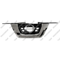 Rejilla Central P.Choques-Negra Moldura Cromada