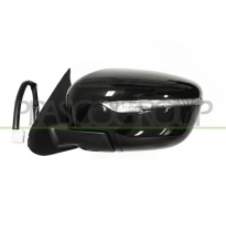 RETROVISOR IZQUIERDO-ELECTRICO-NEGRO-CON PILOTO-CONVEXO