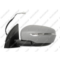 Nissan Qashqai 14-*Retrovisor Izq Con Regulacion Electrica Calefactado Para Pintar Con Piloto 7 Pin Nissan Qashqai 2014-&gt;
