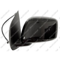 Espejo Izquierdo-Electrico-Negro-Convexo/Cromado-3 Pines Nissan Navara 2005-&gt;
