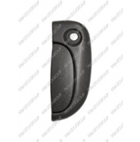 Maneta Exterior Delantera Derecha-Negra-Sin Llave Renault Kangoo 1997-&gt;