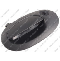 Maneta Exterior Porton Trasero-Negra-Con Agujero Llave Renault Kangoo 2002-&gt;