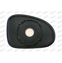 Cristal+soporte Izquierdo-Convexo-Cromado