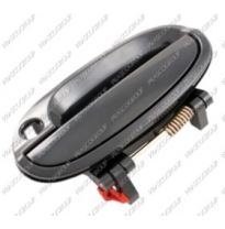 Maneta Exterior Delantera Izquierda Negra/Lisa-Sin Llave Chevrolet Matiz 2007-&gt;