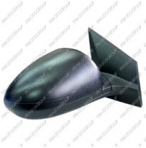 Retrovisor Dch Manual Negro Convexo Cromado Aveo 11&gt;