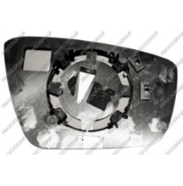 Cristal+soporte Izquierdo-Convexo/Cromado