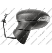 Retrovisor Izquierdo-Electrico-Negro-Termico-Con Piloto-Asferico/Cromado-8h6p