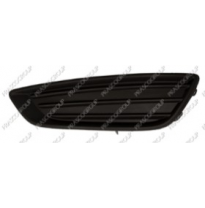 Rejilla Izquierda Parachoques-Granulada-Negra Sin Agujero Antiniebla - Modelo Plus