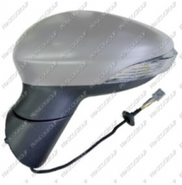 Retrovisor Izq  Electrico  Calefactado Para Pintar Con Piloto B-Max 12