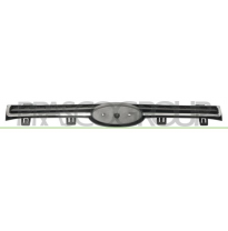 REJILLA NEGRA GRANULADO-CON MOLDURA CROMADA