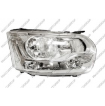 Optica Derecha H7+h15 Electrica-Con Motor Led- Con Luz Adaptada Al Movimiento