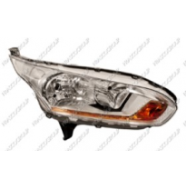 Optica Derecha H7+h15 Electrica-Con Motor Cromado Mod. Van Ford Transit Connect 2014-&gt;