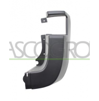 Punta Derecha Paragolpes Trasero-Negra