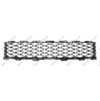 Rejilla Central Paragolpes Negra Con Molduras Cromada Modelo Lounge Fiat 500 2015-&gt;