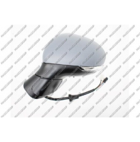 Retrovisor Izquierdo-Electrico-Calefactado-Imprimado-Con Piloto-Convexo/Cromado