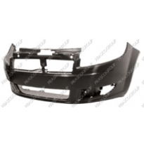 Paragolpes Delantero Negro Con Agujeros Antiniebla Linea 07&gt; Fiat Linea 2007-&gt;