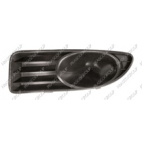 Rejilla Izquierda Paragolpes-Negra-Con Agujeros Antiniebla-Cerrada Fiat Linea 2007-&gt;