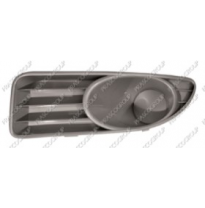 Rejilla Izquierda Paragolpes-Gris-Con Agujeros Antiniebla-Cerrada Fiat Linea 2007-&gt;
