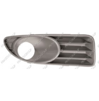 Rejilla Derecha Paragolpes-Gris-Con Agujeros Antiniebla-Abierta Fiat Linea 2007-&gt;