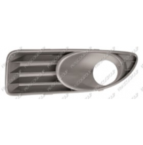 Rejilla Izquierda Paragolpes-Gris-Con Agujeros Antiniebla-Abierta Fiat Linea 2007-&gt;
