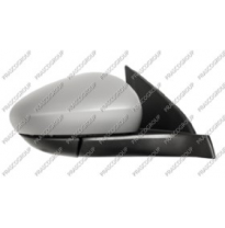 Retrovisor Derecho Electrico-Imprimado-Con Sonda-Convexo/Cromado