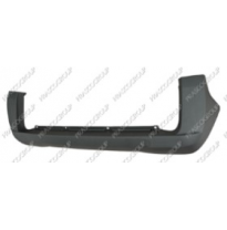 Paragolpes Trasero Negro Granulado Qubo 08&gt; Fiat Qubo 2008-&gt;