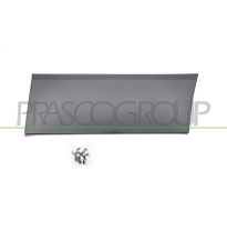 MOLDURA LATERAL INFERIOR-CON CLIPS-NEGRA/GRANULADA-ALETA TRASERA IZQUIERDA MOD. PASO LARGO