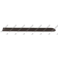 Moldura Puerta Trasera Izquierda-Negro Fiat Doblo 2001-&gt;