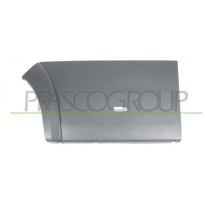 MOLDURA LATERAL CON CLIPS-GRIS OSCURO GRANULADA-CON AGUJERO PARA LUZ DE FRENO-PUERTA TRASERA IZQUIERDA
