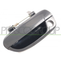 MANETA EXTERIOR DELANTERA IZQUIERDA NEGRA/LISA-SIN LLAVE