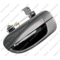 Maneta Exterior Trasera Izquierda Negra/Lisa Hyundai Accent 2002->