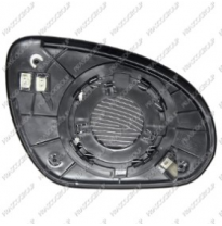 Cristal + Soporte Izq Convexo Calefactado Cromado  I30 07&gt;