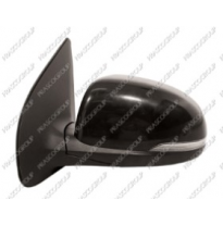 Espejo Izquierdo Electrico Negro Con Piloto Abatible Electricamente Convexo/Cromado