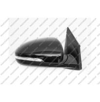 Retrovisor Dcho.Electrico Negro Termico-Con Piloto - Abatible Electricamente-Convexo/Cromado