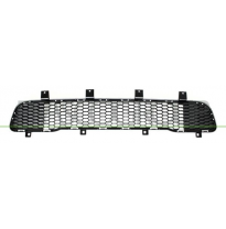 REJILLA CENTRAL PARAGOLPES DELANTERO-NEGRA