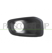 REJILLA DERECHA PARAGOLPES DELANTERO-NEGRA-CON AGUJEROS ANTINIEBLA