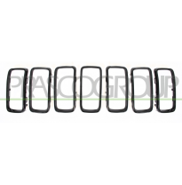 MOLDURA-NEGRA BRILLANTE-REJILLA MOD. ALTITUDE (7 PCS)