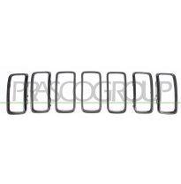 MOLDURA-GRIS OSCURA-REJILLA MOD. TRAILHAWK (7 PZ)