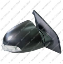 Espejo Derecho Electrico-Negro-Con Piloto-Convexo/Cromado Kia Picanto 2007-&gt;