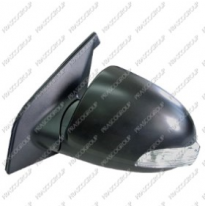 Espejo Izquierdo-Electrico-Negro-Con Piloto-Convexo/Cromado Kia Picanto 2007-&gt;