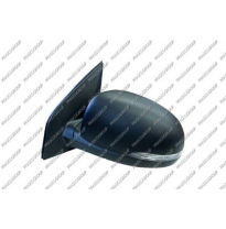 Retrovisor Izq Electrico Negro Termico-Con Piloto-Abatible Electricamente-Convexo/Cromado