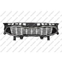 Rejilla Negra/Brillante Con Marco Cromada