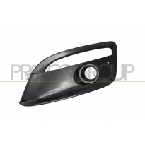 REJILLA IZQUIERDA PARAGOLPES DELANTERO-NEGRA-CON AGUJEROS ANTINIEBLA