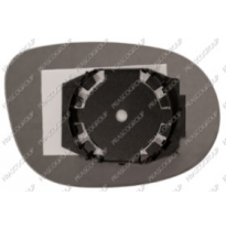 Cristal + Soporte Izq Convexo Cromado Ypsilon 11>