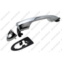 Maneta Exterior Delantera Izquierda Cromada Brillante - Con Agujero Llave Alfa Romeo Mito 2009-&gt;